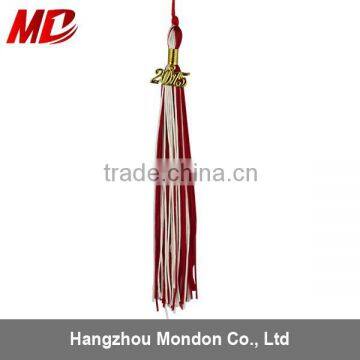 Wholesale 2015 Double Color graduation tassel & year charm