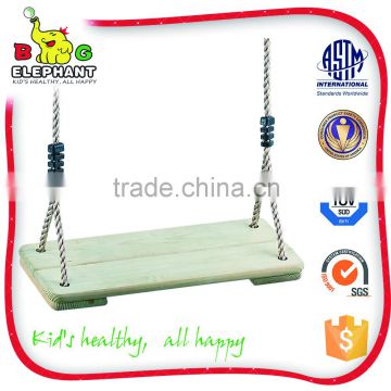 Wood Swing Seat with PE Rope