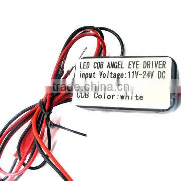 1Pair 90MM Car Led Headlight COB LED Halo Ring Angel Eyes Warning Lamps photo-3