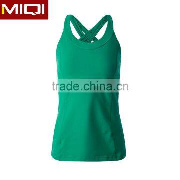 Yoga Clothing 4 way Stretch Fabric Sexy Sports Stringer Tank Tops Women Wholesale                        
                                                Quality Choice