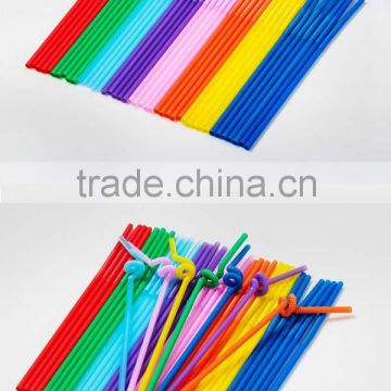 Flexible soft plastic straw PP palstic straight straws