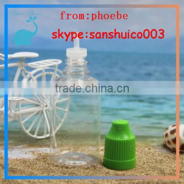 clear price pet bottle scrap 15ml for e liquid bottle 10ml with white child proof and tamper proof cap