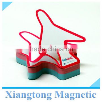 Unique Design Plane Shape Fridge Magnetic Notepad                        
                                                Quality Choice