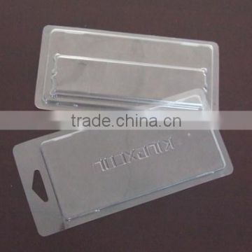 custom cheap Plastic Clamshell Packaging with Hanging Hole