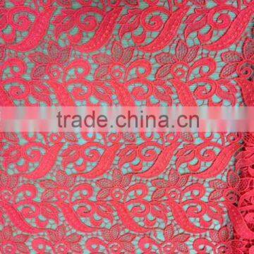 nice stocks indian embroidery lace made with 100% polyester fabric