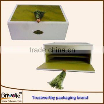 leather belts packaging boxes/large leather jewelry box/fashion large leather jewelry box