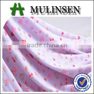 Shaoxing Mulinsen textile DTY printing polyest fabric 180 gsm