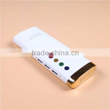 Wholesale 15000mAh Mobile Power Bank With 3 USB