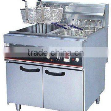 electric 2-tank fryer(4-basket)(freesstanding type)