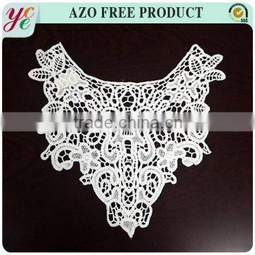 Ladies suit cotton crochet collar lace