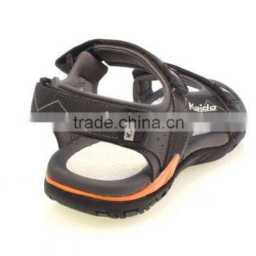 High Quality Leather Shipper Sandal for Men Flat Heel and Modest Style photo-4