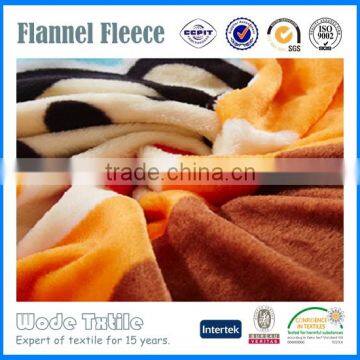 Super Soft Semi-Dull Flannel Fleece Fabric For Women Wear