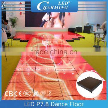 Ultra HD interactive led video dance floor for club/disco/show