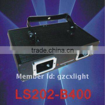 Double Heads Blue Laser Light with Step Motor