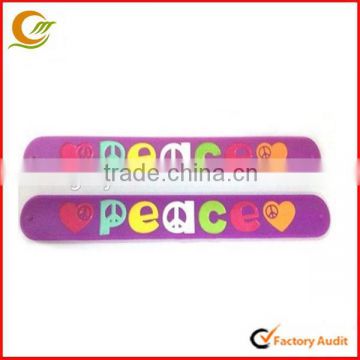 Charm bracelet Fashion silicon bracelet Promotional silicone wristband