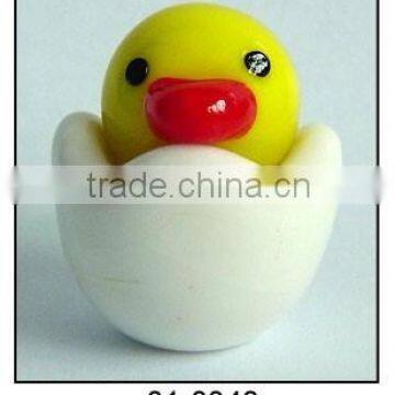 cute yellow glass newly hatched chicks for Easter gift