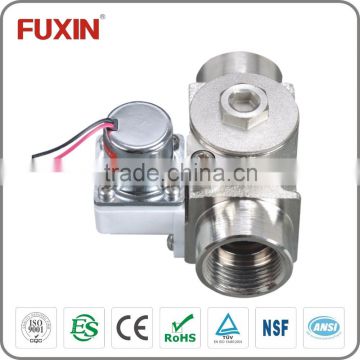 6v 12v sensor sanitary brass valve water electric valve 1-1/2 24v valve