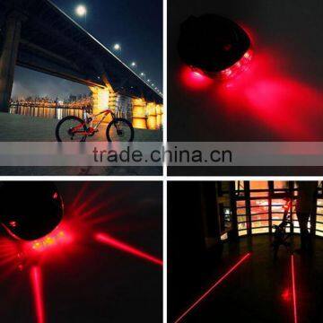 Best Selling 5LED Bicycle Rear Light /bike Tail Lights /bicycle Laser Light photo-2
