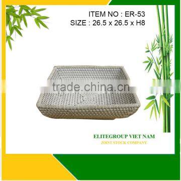 Unique designs rattan tray for ELITEGROUP