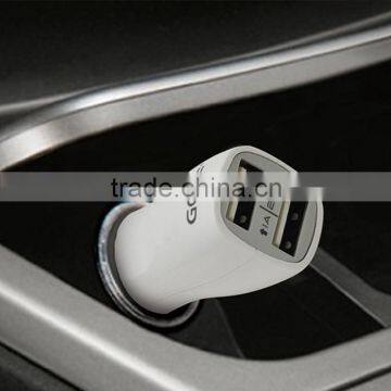 China New Product GOLF Best Selling High Quality Car Charger,promotional Dual Car Charger photo-4