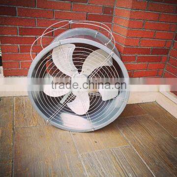 2016 Greenhouse stainless steel and galvanized sheet mini hanging fan