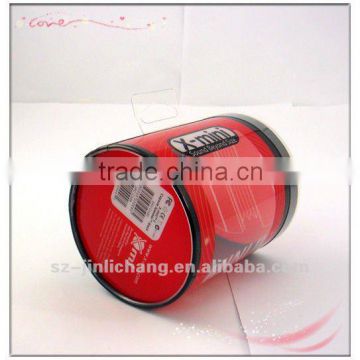 Manufactory offer custom small clear plastic cylinder containers