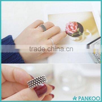 2016 New Retro Thai Silver Ring 925 Sterling Silver Opening Personality Simple Ring