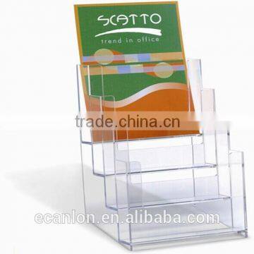 clear acrylic brochure holders