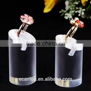 Cheap cylinder ring display stand for wholesale