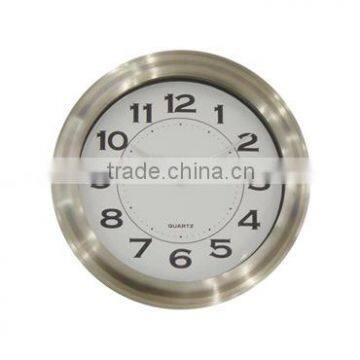 metal wall clock/metal quartz clock/quartz wall clock/classic metal clock/high quality wall clock/gift clock