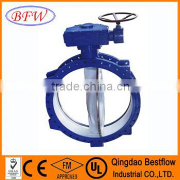 butterfly valve with hand wheel