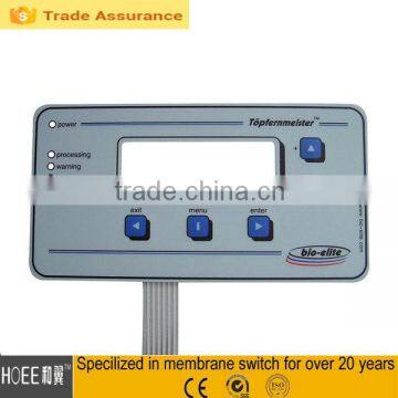 Medical Membrane Keypad Membrane Switch Custom-made With Window photo-3