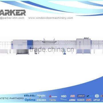 automatic flat press insulating glass produce line/glass processing machinery