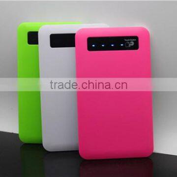 6000mAh bank safety battery power bank mobile charger with digital display capacity