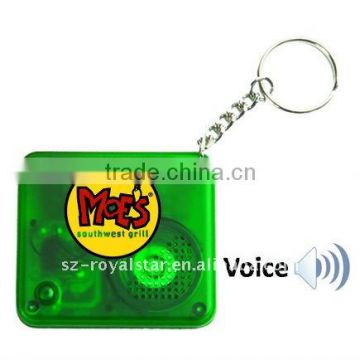 message recording keychain