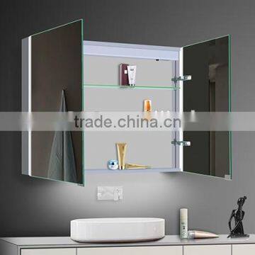 Lamxon illuminated bathroom mirror cabinet with led lights