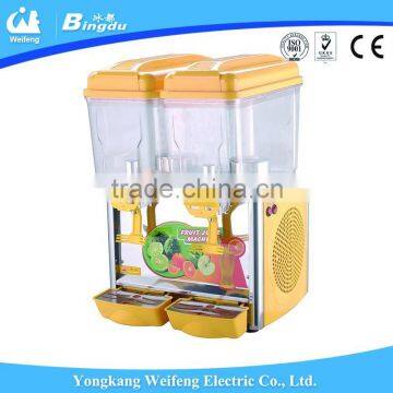 fruit automatic juice dispenser with 2 tanks