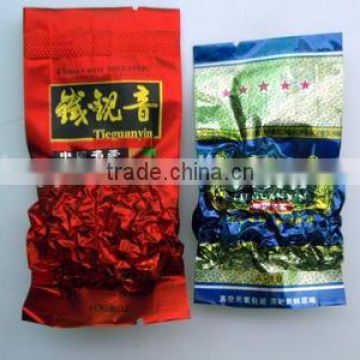 Custom high quality aluminum foil vacuum pouch for tea