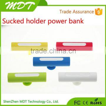 UK Hot Sell Silicon Mobile Power Bank 2000mAh 2200mah, Battery Charger with Sucker