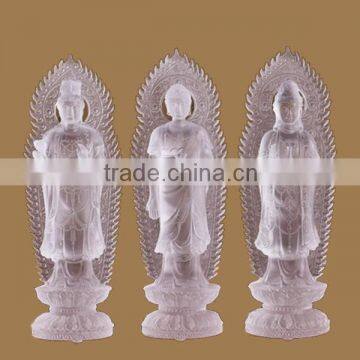 item type gift Liuli glass Made of old traditional methods liuli buddha