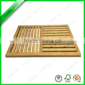 Cheap bamboo foot mat for bathroom