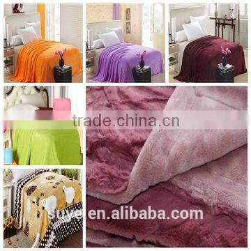 Coral/flannel Fleece Blanket