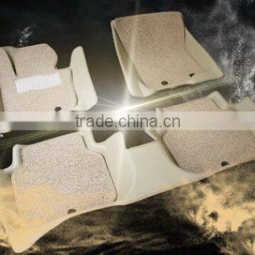 3D Full surrounded leather car floor mats