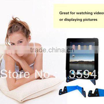 folding tablet stand of iphone and mobile phone,cellphone stand for iphone 6