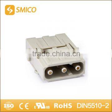 SMICO Popular Wholesale Items 3 Pin Automatic Wire Male Female Plastic Connectors photo-3