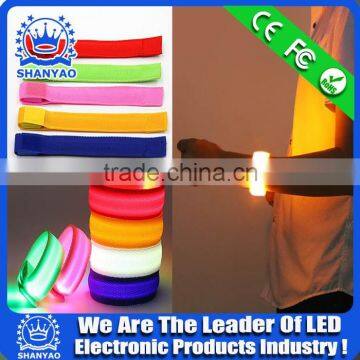 2016 Factory Hot Selling LED Gift Wrist Band For Promotion Gift Or Party