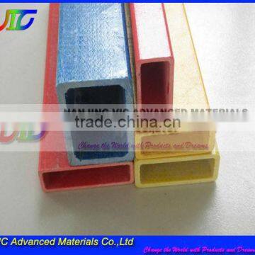 Supply High Strength Fiberglass retangular Tube,Reasonable Price,Colorful,UV Resistant,Flexible