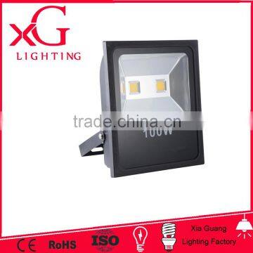 100w led flood light , 2 year warranty led flood light , black and sliver color flood light led