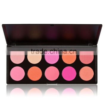 10 Color Professional Warm Color Eye Shadow Women Cosmetic Makeup Glittering Matte Combine Eyeshadow