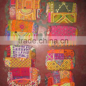 Handmade vintage banjara clutch bag